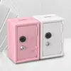 Herramientas de Ferretería Creativa Bolso Alcancía Caja de Almacenamiento Caja Pequeña de Almacenamiento con Llave Caja de Cambio con Candado Alcancía