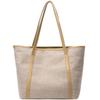 Bolsa Grande Sencilla para Mujer, Nueva Moda Tendencia 2026 Bolso de Hombro de Lona para Viajes, Bolso de Mano Tote para Niña
