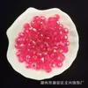 Contas de Canto Iridescentes com 36 Facetas Acessórios para Joias Artesanais DIY Contas Soltas com Furo Reto Contas para Fio Acessórios para Pulseira Influenciador de Live
