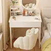 Dressing table vanity small girl's bedroom modern simple small apartment mini simple rental room dressing table