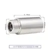 Conector Rosqueado de Aço Inoxidável de 4 Pontos, Adaptador Direto com Rosca Interna e Externa, Conector de Tubo de Extensão Espessado de 6 Pontos para 4 Pontos, Conexões para Tubos de Água