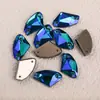 Weichen K9 - Cinturón de piel sintética con hebilla de alta calidad, cosido a mano, con cristales de imitación, para vestido de novia, accesorios de joyería