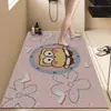 Alfombrilla Antideslizante para el Hogar con Diseño de Bucle de Seda, Alfombrilla Antideslizante Hueca para Baño, Inodoro Infantil, Cuarto de Ducha y Bañera, Alfombrilla Anticaídas para Pies