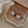 Aretes de Perlas Shi Jia Zhengyuan Hechos en Casa Sensación Temperamento Tacones Altos Aretes de Perlas Diseño Simple de Nicho Gancho para la Oreja