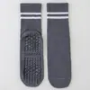 Novas Meias de Yoga Meias Antiderrapantes Meias Esportivas de Algodão para Homens e Mulheres Fitness Indoor Meias de Pilates de Comprimento Médio Meias Esportivas Anti-Pilling