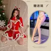 Talla Extra Nochevieja 100kg Conejito de Peluche Atuendo Navideño Camisón Sexy Atuendo de Fiesta de Año Nuevo Provocador y Revelador Sin Quitarse