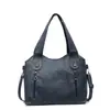 Bolsa de Hombro Grande Retro Europea y Americana de Comercio Exterior para Mujer, Simple y Elegante, Bolso Versátil para Madres de Mediana Edad, Bolso Cruzado para Viajes