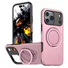 Adequado para Capa de Celular Iphone18Promax, Suporte Magnético Rotativo 360 Graus, Carregamento Sem Fio, Capa Protetora Apple 16/17