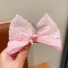 Colección Primavera 2026 Estilo Chino Pinza para el Cabello con Lazo y Borla de Princesa Accesorios para el Cabello de Niñas Tocado Hanfu Pinzas para el Cabello Estilo Chino para Niños