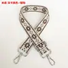 Correa de Bolso Ancha de 3.8 cm Correa de Hombro Jacquard Colorido Lona de Diamante Accesorios Correa de Bolso de Hombro Único Cruzado Correa de Bolso para Mujer