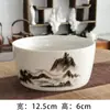 Liquidação: Bule de Chá Grande de Cerâmica, Xícara de Chá, Recipiente de Água, Acessórios para Conjunto de Chá Kung Fu, Recipiente de Resíduos de Chá Vintage Jingdezhen