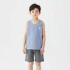 Colete infantil de algodão puro, colete pequeno para usar por baixo, camada interna respirável antibacteriana, pijama infantil, preço especial de liquidação