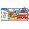 Ímãs de Geladeira de Canhoto de Ingresso Adesivos Magnéticos de Cidade Harbin Chongqing Chengdu Yunnan Saco Surpresa Viagem Loja Cultural e Criativa Tendências Culturais e Criativas