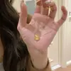 Colar de Abóbora Dourada Quebrada com Gelo para Mulheres, Popular Luxo Leve de Alta Qualidade Estilo Antigo Deslumbrante Joia de Corrente para Clavícula da Sorte e Prosperidade