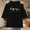 Camiseta de manga corta a media manga para mujer de comercio exterior transfronterizo, talla grande holgada para mujeres de talla grande, disimula la barriga y oculta la grasa, top adelgazante de manga media