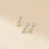 Colgante de Fósforo Vintage de Plata 925 Pulsera DIY Encanto Retro Cuerda para Abalorios Hecha a Mano Materiales Accesorios S0756