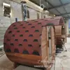 Sauna de Barril para Exteriores de Cedro Rojo Importado de Canadá Sauna de Vapor Harvia Sauna de Barril Sauna de Vapor Seco