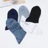 Calcetines nuevos para mediana edad y ancianos, calcetines de hombre con talón, verano, finos, transpirables, desodorantes, tubo, color liso, calcetines de hombre, 20 pares
