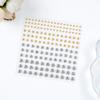 Joyería de Pegatinas Faciales Coloridas Transfronterizas Pegatina Facial Diamante Pegatina de Maquillaje para Actuación Infantil Pegatina para Cejas Pegatina de Perlas Decoración Facial