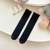 Calcetines preppy para niños calcetines de bebé hasta la rodilla medias para niñas primavera y otoño algodón de oreja de madera calcetines altos para niños moda
