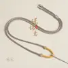 Ajuste de Cuerda para Colgante DIY Colgante de Jade Tejido a Mano Colgante de Pixiu Cera de Abejas Buda Cuerda de Collar de Ocho Hilos Venta al por Mayor