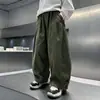 Pantalones para niño para primavera y otoño 2026 nuevo modelo pantalones cargo de otoño para niños ajuste holgado para niños mayores pantalones casuales rectos