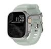 La Correa de Silicona Wild Trail es Adecuada para Apple 10 S11 Generación iWatch Ultra Hebilla de Metal de Aleación de Titanio Pulsera Deportiva