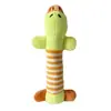 En stock Al por mayor Peluche de Dibujos Animados Perro de Voz Juguete para Mascotas Peluche Animal de Cuatro Patas Largo Cerdo Pato Elefante