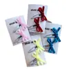 Pinza para el pelo de terciopelo para niños estilo coreano, para otoño e invierno, con lazo hecho a mano, pinza lateral con borde plateado para niñas