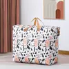 Bolsa de Mudanza Bolsa para Guardería Bolsa de Almacenamiento para Edredones Bolsa para Guardar Ropa Dibujos Animados Engrosada Portátil Almacenamiento Super Gran Capacidad