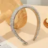 Faixa de Cabeça Totalmente de Strass, Acessório de Cabelo de Nicho, Grampo de Cabelo Versátil da Moda para Meninas, Adequado para Sair, Estilo Fresco e Doce
