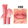 Brillo de Labios en Tubo Hidratante y Humectante Transfronterizo En Stock Brillo de Labios Handaiyan Color de Labios Aceite de Labios Perlado Brillo de Labios en Tubo