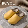 Chinelos de Algodão de Inverno Femininos Novo Estilo Roupa de Casa Macios Impermeáveis Antiderrapantes Antibacterianos Desodorantes Confortáveis Chinelos de Algodão Casal Masculinos de Inverno