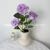 Rosa Simulação Floyd Rose Simulação Buquê Flor Pequena Alto Padrão Realista Atravessar Fronteiras Atacado Flores Artificiais