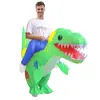 Disfraz inflable de dinosaurio personalizable traje de tiburón alienígena Halloween disfraz divertido para actuación decoración de fiesta