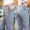Pantalones de Seda Helada de Secado Rápido para Aire Acondicionado Verano 2025 Nueva Llegada Primavera y Verano Pantalones Casuales para Hombres y Mujeres Modernos Combinan con Todo Corte Delgado Longitud Recta