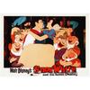 Pintura Decorativa Desenho Animado Clássico Pôster Alice Branca de Neve Pato Donald Bambi Papel Kraft Pintura de Parede