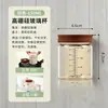 Pote de armazenamento ninho de pássaro, pote selado de borossilicato alto vaporizável, pote de armazenamento redondo de vidro, recipiente de grau alimentício, pote de armazenamento