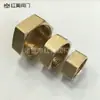 Suministro del Fabricante 1 Minuto-1 Pulgada Tapón de Rosca Interna Cromado Forjado en Caliente Todo Cobre Tapa de Tubo de Rosca Interna Se Puede Personalizar Sin Estándar