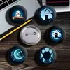 La Serie de Gatos Creativos Más Vendida de Amazon Medalla de Hojalata Insignia de Barra de Mijo Insignia Impresa Pin Colgante Etiqueta Colgante