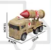 Simulación infantil transfronteriza de viaje inercial tren de ciudad vehículo de ingeniería inercial juguete de tráfico mini interactivo para padres e hijos