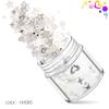 Láser transfronterizo estrella de cinco puntas corazón de melocotón mixto 12 colores lentejuelas para uñas esmalte de uñas cubierta de goma joyería para uñas pegatinas para uñas
