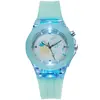 Relojes infantiles de silicona con dibujos al por mayor suministro de comercio electrónico luminosos con luces Reloj para escuela primaria explosiones nuevos fabricantes