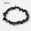 Pulsera de Grava de Cristal Caliente de Amazon Pulsera Irregular de Grava Colorida Transfronteriza Europea y Americana Venta al por Mayor de Joyería