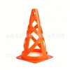 Venda por atacado 9 polegadas roadblock futebol marcador de treinamento 23cm logo barril oco cone de sorvete à prova de vento