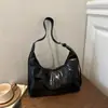 Bolsa de Ombro Estilo Retro para o Trabalho para Mulheres Outono/Inverno 2026 Estilo Coreano Elegante Bolsa Tote de Axila Bolsa de Trabalho