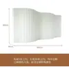 Divisória de Parede Papel de Parede Tela de Papel Branca Divisória de Escritório Tela Dobrável Cenário para Sala de Transmissão ao Vivo