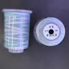 Cuerda de alta gama de 6 hebras, segmento de cielo estrellado, hilo teñido, cuerda de colores brillantes, cuerda para la mano, cadena, cordón, tejido a mano, llavero DIY, cuerda trenzada