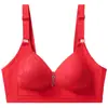 Nuevo sujetador para mujer de talla grande, sin varillas, cómodo, transpirable y de soporte, con copas finas y un acabado liso, diseñado para figuras más voluminosas