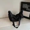Bolso de Mano Plegado Estilo Coreano Estilo Perezoso Forma de Empanada para Mujer Nuevo Otoño e Invierno 2025 Ligero Gran Capacidad Hombro Único Cruzado